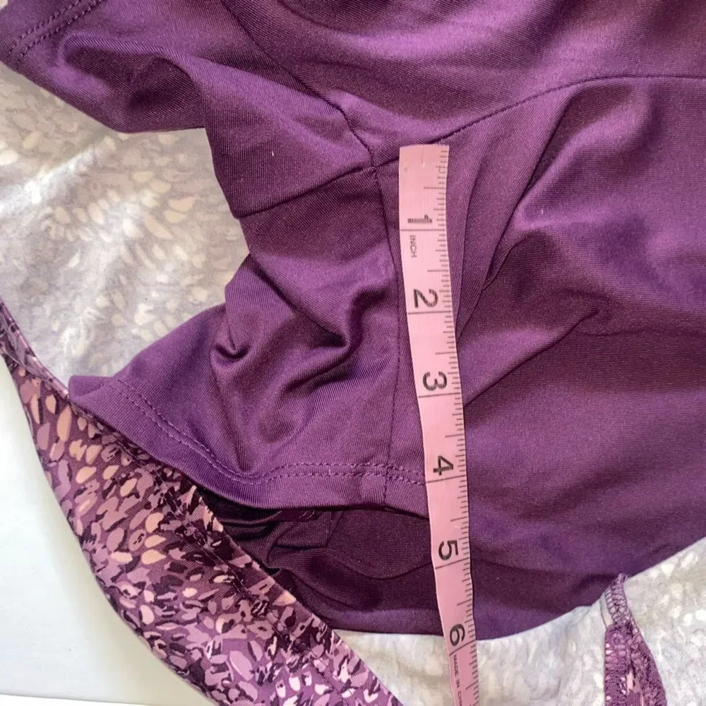 Tranquility Active Skort Purple Print Women’s L - Picture 8 of 11